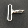 Nickel Plated Snap Hook 2" - Image 2