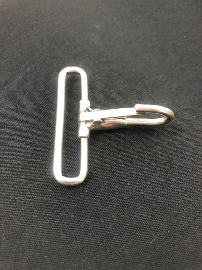 Nickel Plated Snap Hook 2" - Image 2