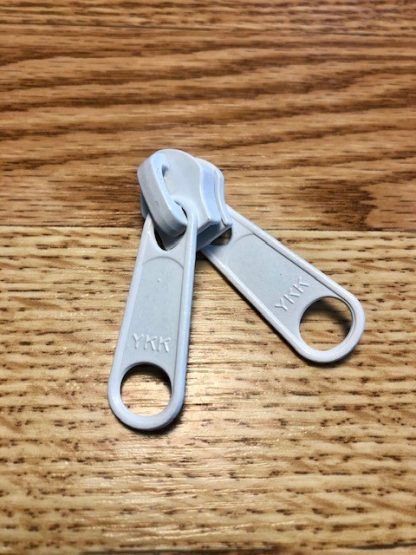 YKK Zipper Double Slider #10 White (Coil)