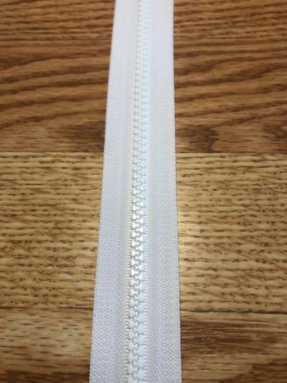 YKK Vislon Chain #5 White (Tooth)