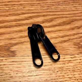 YKK Zipper Double Slider #8 Black (Coil)